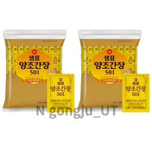샘표 양조간장 501 6ml (400개)_이미지