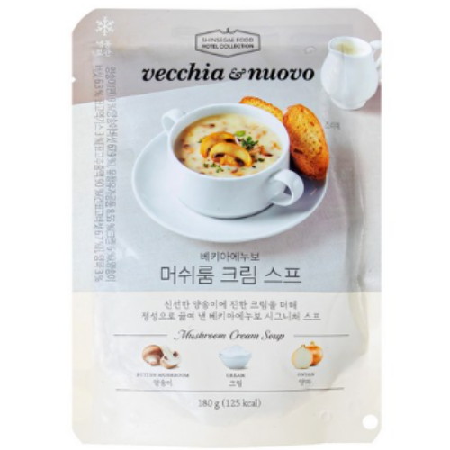 신세계푸드 베키아에누보 머쉬룸 크림스프 180g (3개)_이미지