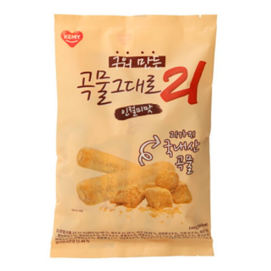 개미식품 구워만든 곡물 그대로 21 인절미맛 150g (1개)_이미지