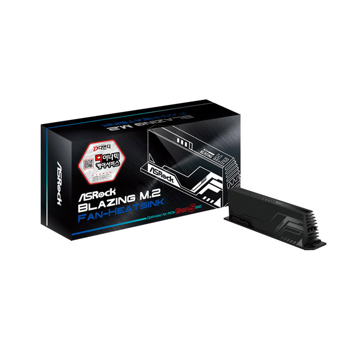 ASRock Blazing M.2 Gen5 Fan-Heatsink Type-2