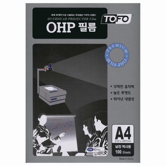 ��̿��̽� OHP �ʸ� A4 100mic