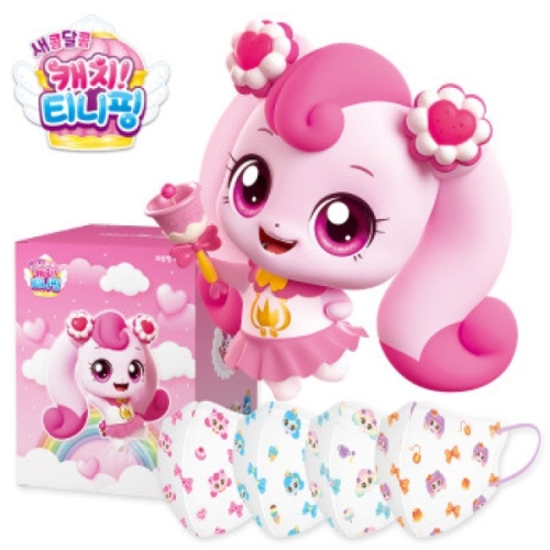 [불명] 브리드케어 캐치 티니핑 S4 키즈마스크 20매