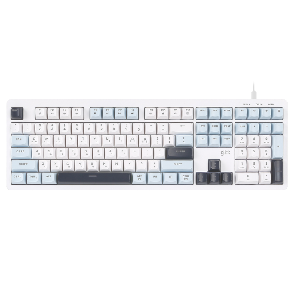 지클릭커 OPK108 (화이트 마린)_이미지