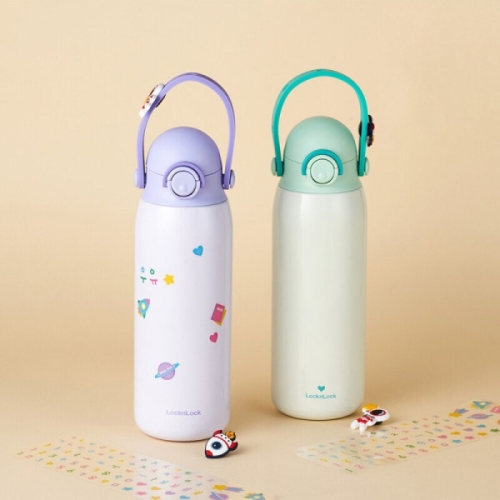 락앤락 스쿨핏 키즈스트랩 텀블러 500ml (1개)_이미지