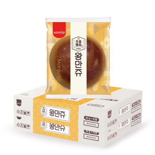 SPC삼립 왕만쥬 60g (100개)_이미지