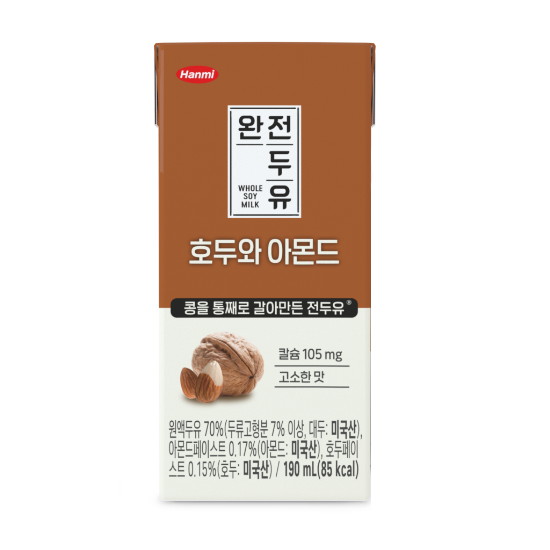 한미헬스케어 완전두유 호두와 아몬드 190ml (16개)_이미지