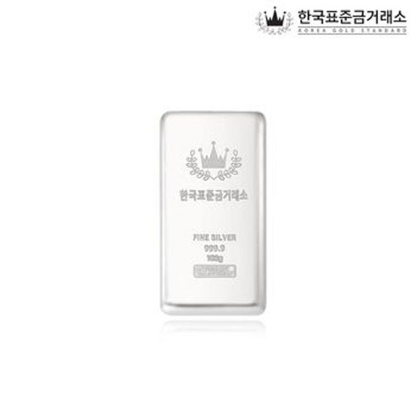 한국표준금거래소 실버바 100g36091576_이미지