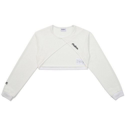 말본골프  플리츠 패브릭 볼레로 자켓 M5322PRL11OWT