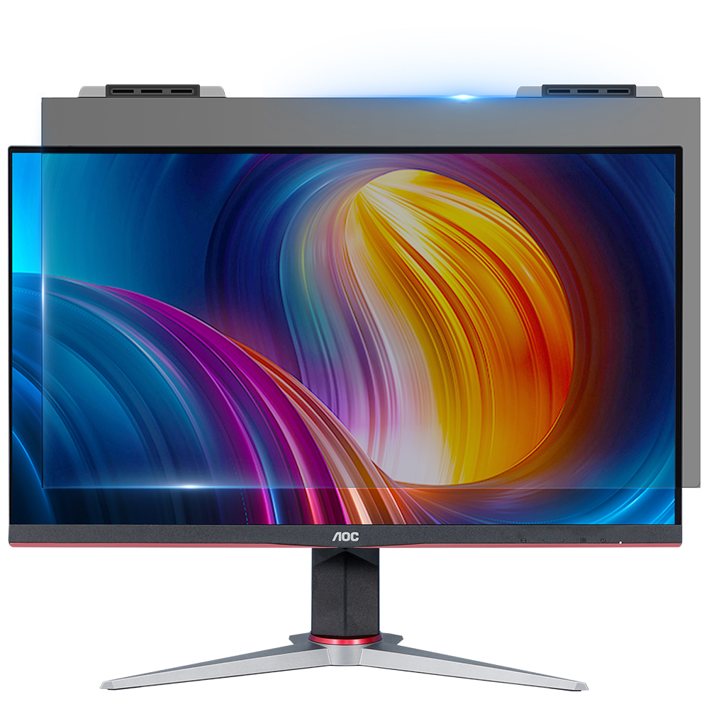 AOC 거치형 블루라이트 차단 모니터 정보 보호필름 (27형)