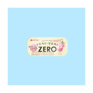 롯데제과 제로 피치민트 캔디 28g (10개)