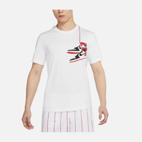 나이키 조던 프린트 반팔 티 DZ4518-100