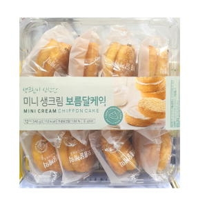 삼립 미니 생크림 보름달케익 45g (12개)