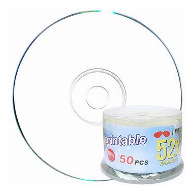 인포디스크 CD-R 700MB 52x 케익 50장 프린터블_이미지