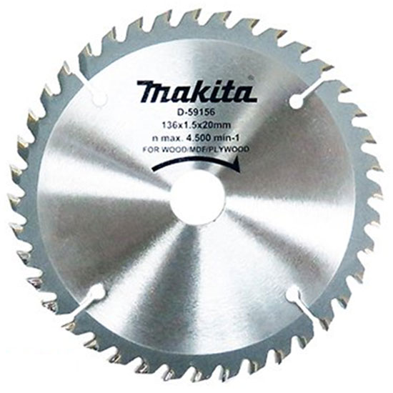 마끼다  5인치 목재용 원형톱날 D-59156