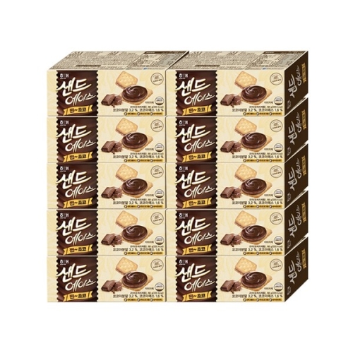 샌드에이스 찐 초코68g x 10곽_이미지
