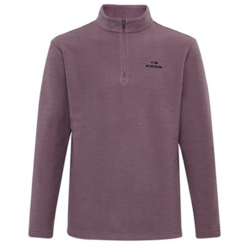 아이더 자카드 변형 조직 짚업 티셔츠 DMW252035E