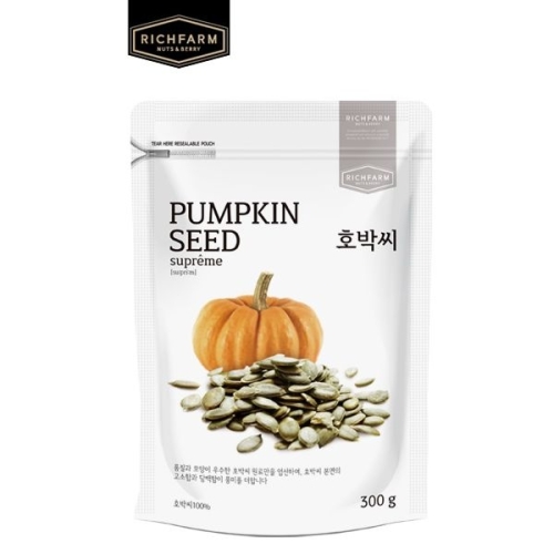 리치팜너트 호박씨 300g (1개)_이미지