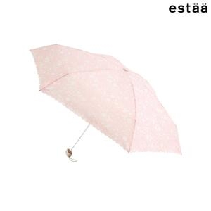 THE 에스타 플랫 미니 스몰 가든 5단우산 핑크 UE-2E5U448PI_이미지