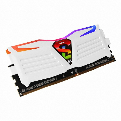 GeIL DDR4-2666 CL16 SUPER LUCE RGB Lite 화이트 (8GB)_이미지