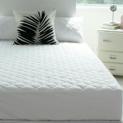 바숨 순면누빔 침대 매트리스커버 (맞춤제작, 210x200cm)_이미지