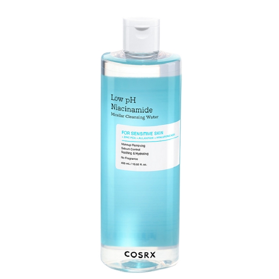 코스알엑스 약산성 나이아신아마이드 미셀라 클렌징 워터 400ml (2개)_이미지