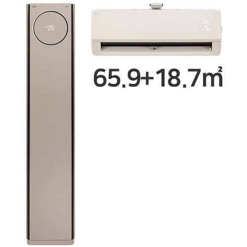 LG전자 오브제컬렉션 휘센 타워 프리미엄 FQ20PCNVA2 카밍베이지 (기본설치비 별도)