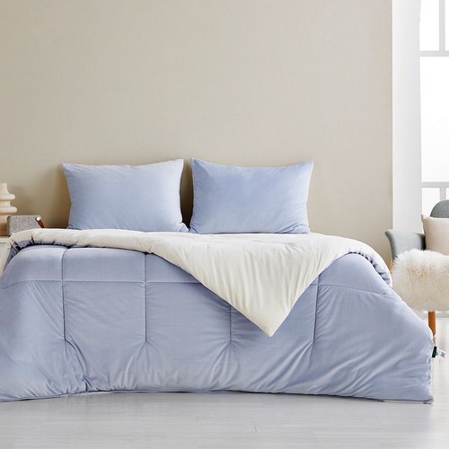 모던하우스 말랑찰떡 극세사 차렵이불 블루 (싱글 S)_이미지