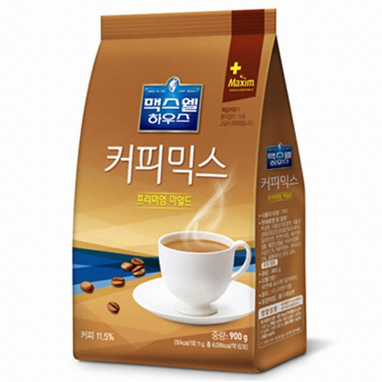 동서식품 맥스웰하우스 커피믹스 프리미엄 마일드 900g [1개]