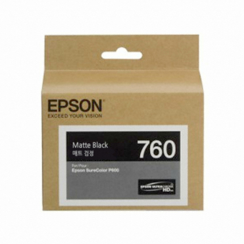 Epson 정품 T760 (T760800) 매트검정