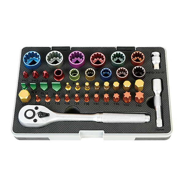 ���Ź��ȷ� 3/8��ġ �̴ϼ��� ��Ʈ��Ʈ SB-RSS42 (42pcs)