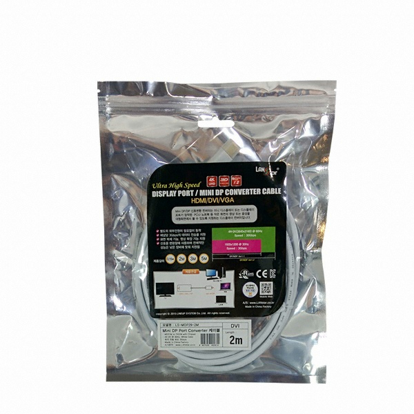 ���ξ��ý��� LANSTAR Mini DisplayPort (�̴ϵ��÷�����Ʈ) to DVI ���̺�