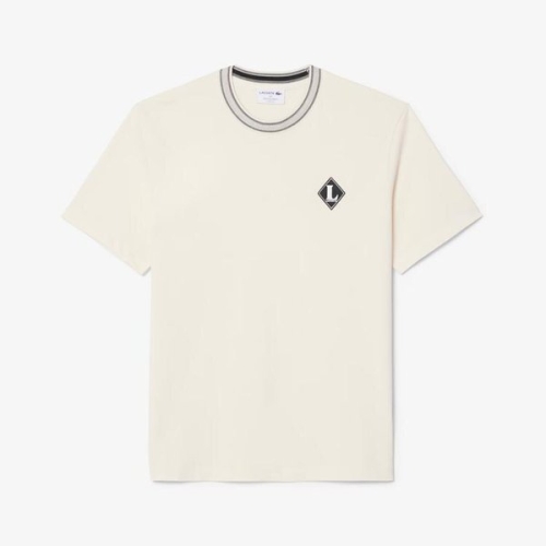 남성 MIF L로고 반팔 티셔츠 TH0718-56G XFJ 크림