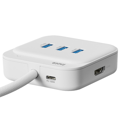 퓨전에프앤씨 INOTE CH60P (6포트/Type C)_이미지