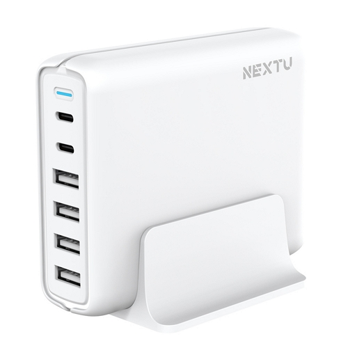 이지넷유비쿼터스 NEXTU PD PPS 90W 6포트 충전기 NEXT-QC602