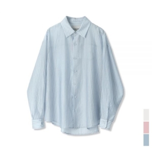 주영이앤씨 VIVACIOUS 비바셔스 T el See-Through Classic Shirt 3COL 480748_이미지
