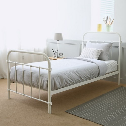 일루일루 말런 철제 침대 SS (12cm포켓스프링)_이미지