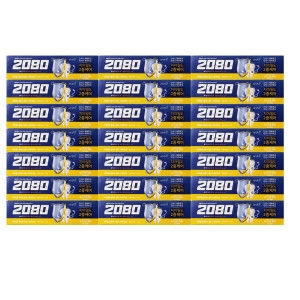 애경 2080 파워쉴드 골드스피아민트 치약 140g (21개)