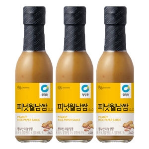 청정원 피넛 월날쌈소스 240g (3개)_이미지