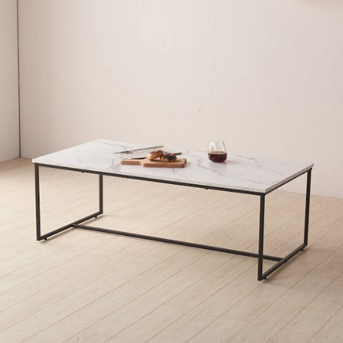 대리석 느낌나는 가성비갑 소파테이블