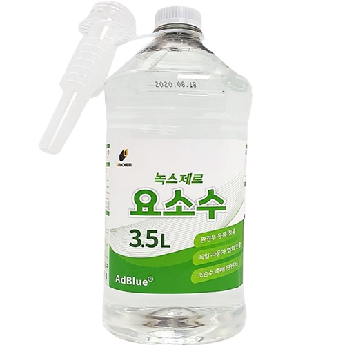 유니켐 녹스제로 요소수 3.5L이미지입니다. 누르면 해당 게시물로 새창이동합니다.