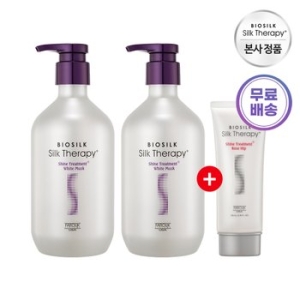 실크테라피 샤인 트리트먼트 플러스 화이트머스크 500mlx2_이미지