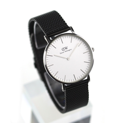 사이즈18mm 호환 블랙 메탈 시계밴드 ME17BK18