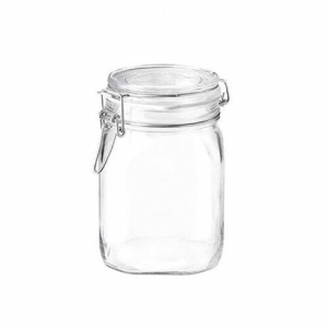 보르미올리 유리병 압축 밀폐용기 과일청병 1000ml_이미지