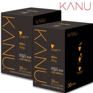 카누 마일드 로스트 스위트 아메리카노 30T+30T /스위트블랙커피/원두커피/커피믹스/공유커피