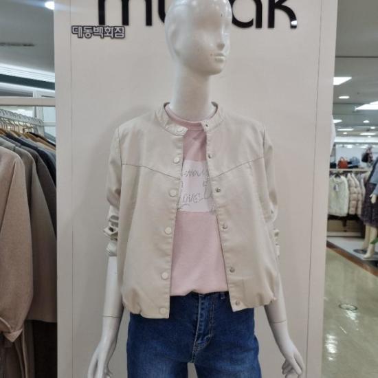 무자크 레더라운드 소프트재킷 MN7WLJ04_이미지