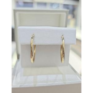 로제도르 FEUJ-G-0300 후프 링 귀걸이 14K 핑크골드 299910391_이미지