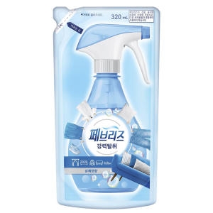 페브리즈 강력탈취 상쾌한 향 리필 320ml이미지입니다. 누르면 해당 게시물로 새창이동합니다.