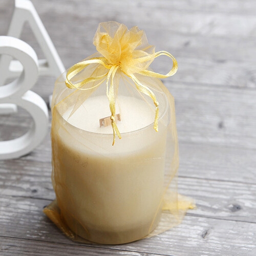 매쉬 주머니 골드 대 -12장/포푸리 방향제 파우치_이미지