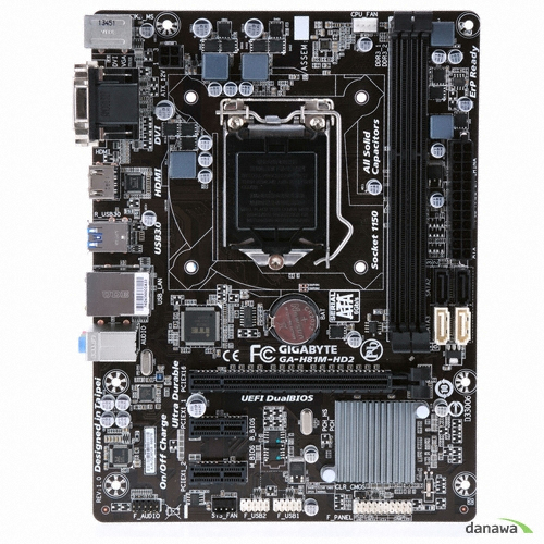 GIGABYTE GA-H81M-HD2 (중고)_이미지