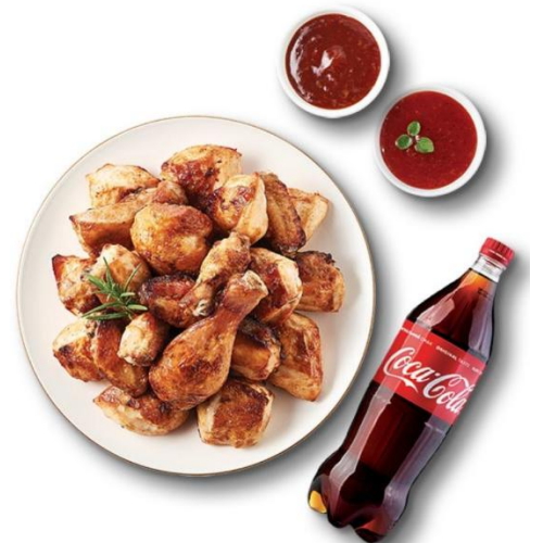 굽네 굽네치킨 오리지널+콜라1.25L_이미지